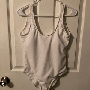 NWOT White One Piece Swimsuit